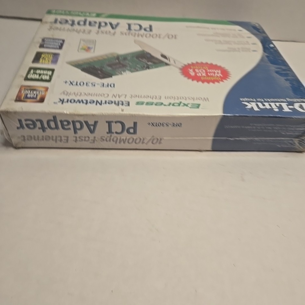 D-Link DFE 530tx - network adapter (22643) Network Adapter NEW SEALED UNOPENED - Picture 3 of 5